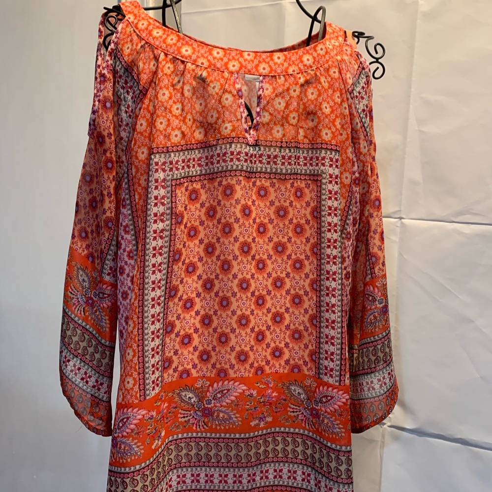 Westport 1962 tank + blouse cold shoulder